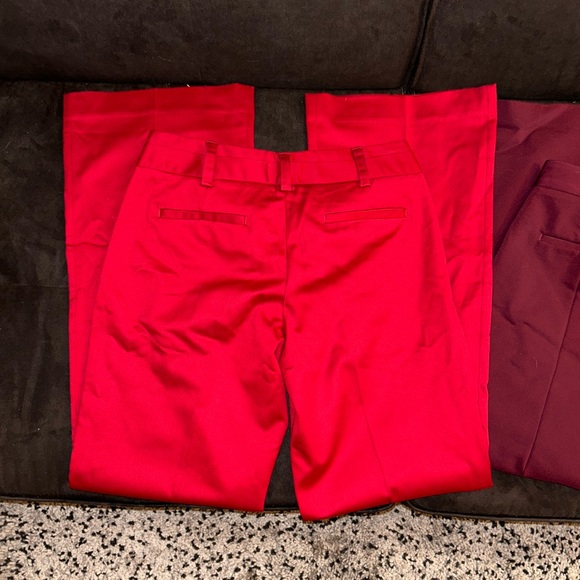Express Pants & Jumpsuits Express Womens Dress Pants Red Size 6